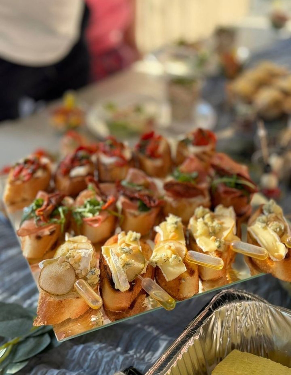закуска для фуршета, закуска, фуршетная закуска, мини бутерброды для фуршета, закуски для фуршетного стола