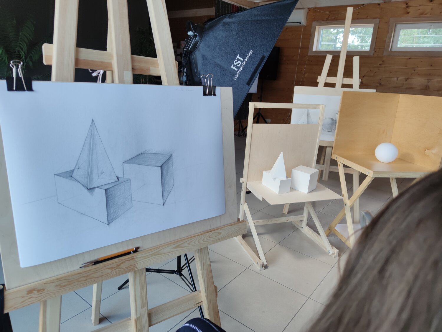 мольберт, рисунок, мольберт для выставки картин, масляная живопись, картина