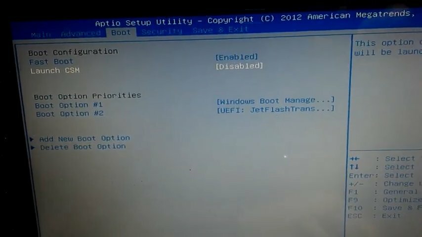 Установка Windows