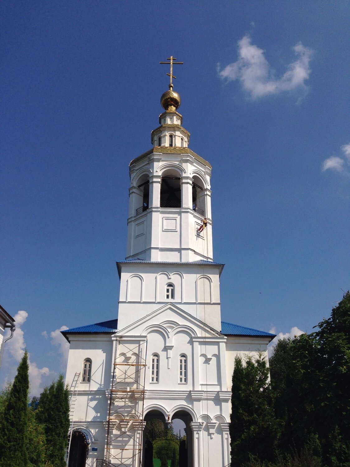 колокольня зилантова монастыря, церковь михаила архангела с колокольней, зилантов успенский монастырь малая колокольня, церковь михаила архангела, колокольня собора михаила архангела
