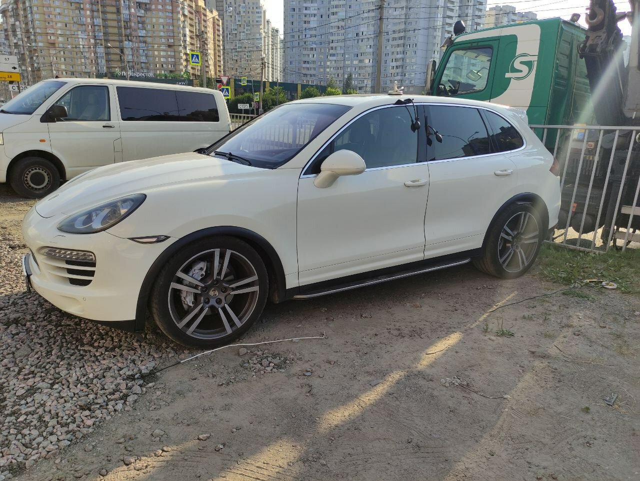белый порше кайен, porsche cayenne, porsche cayenne белый, порше кайен 2012 белый, Porsche Cayenne II (958)