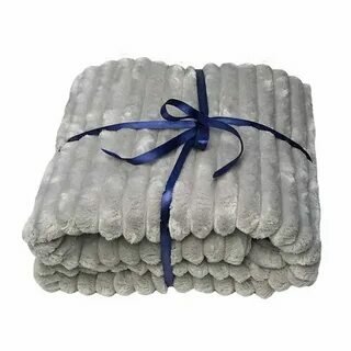 плед cosy, синий, голубой плед, плед cosy, пледы и покрывала, плед перевязанный лентой
