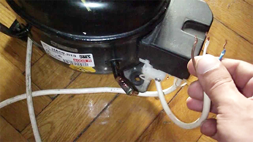 компрессор холодильника, компрессор от холодильника, мотор холодильника, двигатель холодильника, схема подключения компрессора холодильника