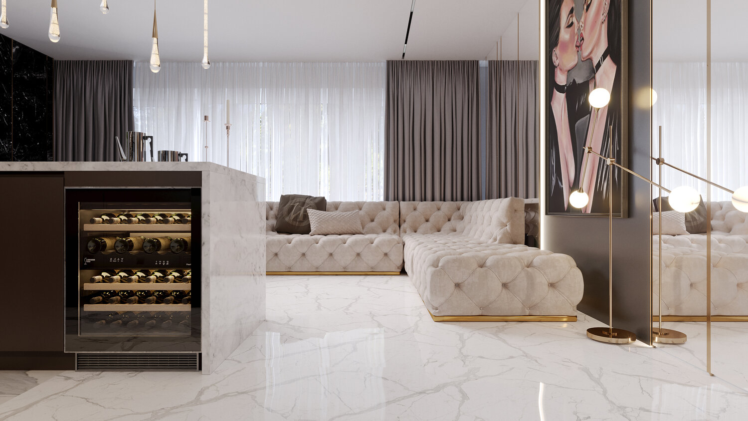 современный интерьер, дизайн интерьера, интерьер гостиной, гостиная интерьер, интерьер