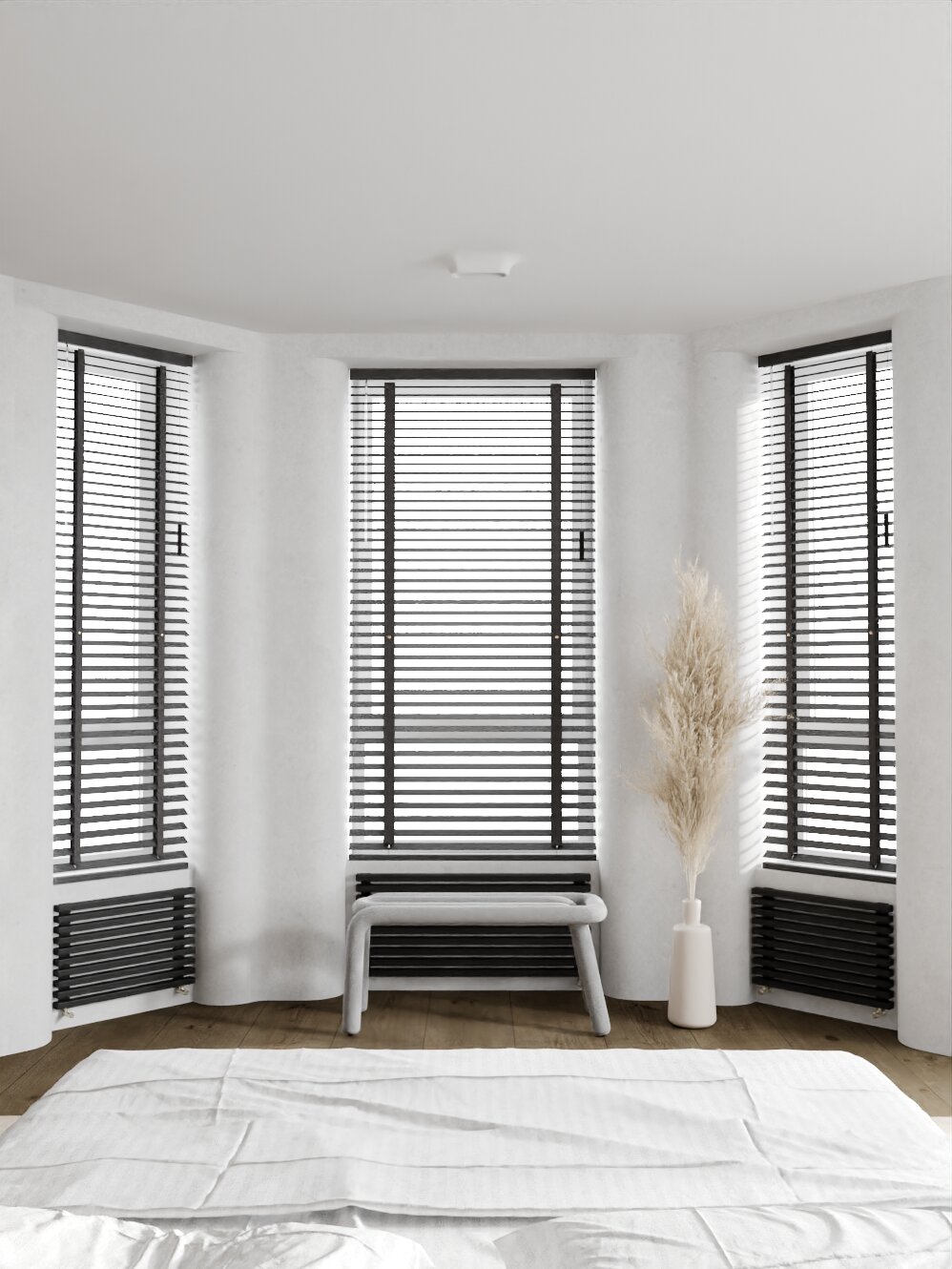 жалюзи, горизонтальные жалюзи в интерьере, горизонтальные жалюзи белые в интерьере, ldstyle жалюзи, жалюзи в интерьере лофт