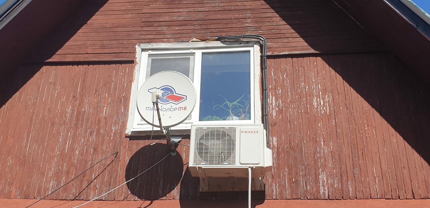 кондиционеры, установка кондиционера, уличный кондиционер, установка сплит системы, кондиционер наружный блок