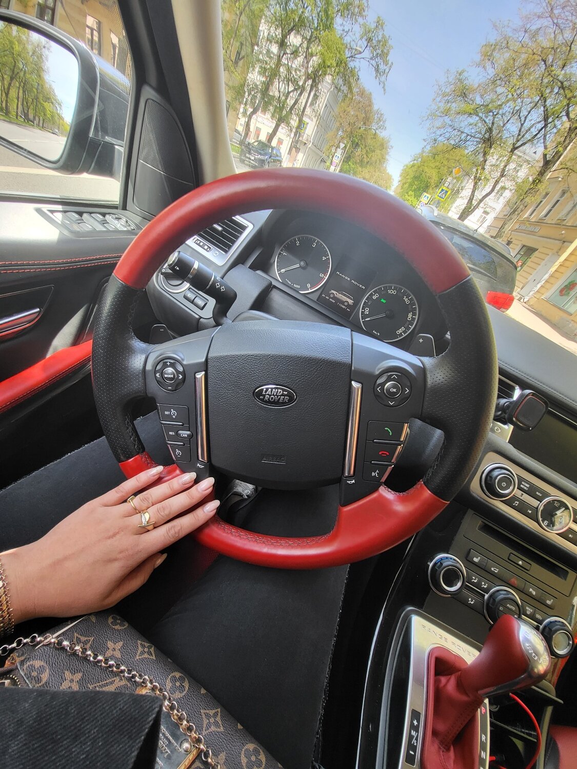 руль range rover sport 2012 autobiography, range rover sport, land rover, range rover sport 2012, руль ленд ровер дискавери 4