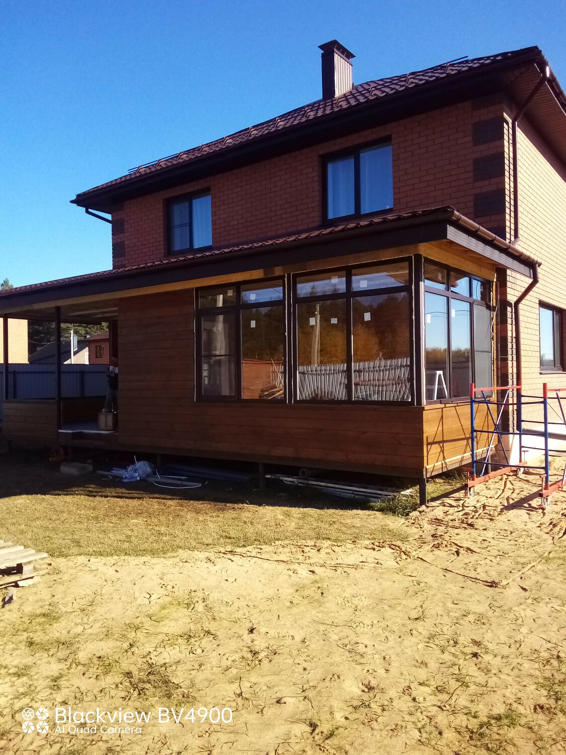 загородный дом, остекление коттеджей, застекленная веранда, остекление террасы, остекленная терраса