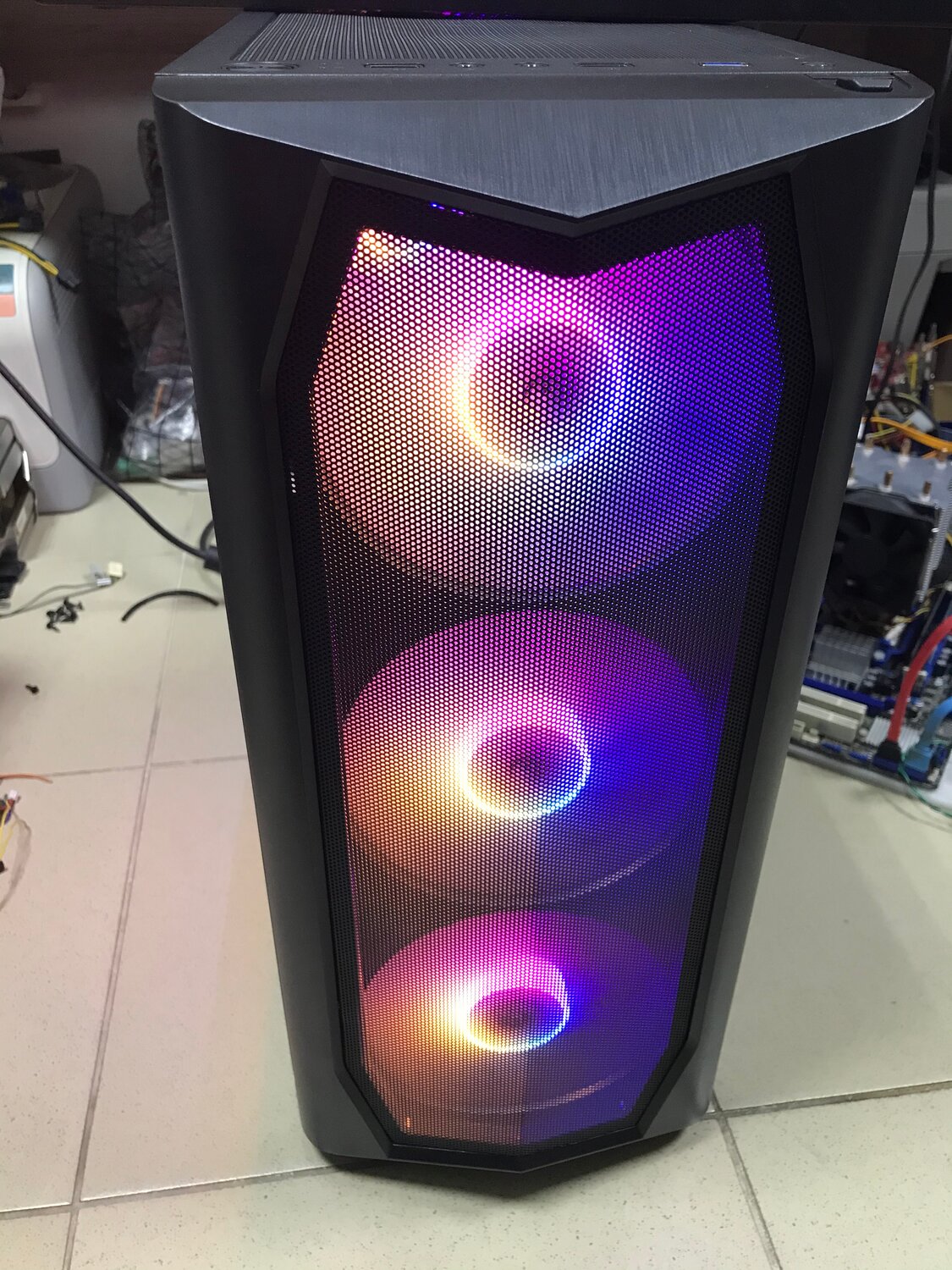 корпус cougar mx660 mesh, компьютер для игр, компьютеры, техника, компьютерная техника