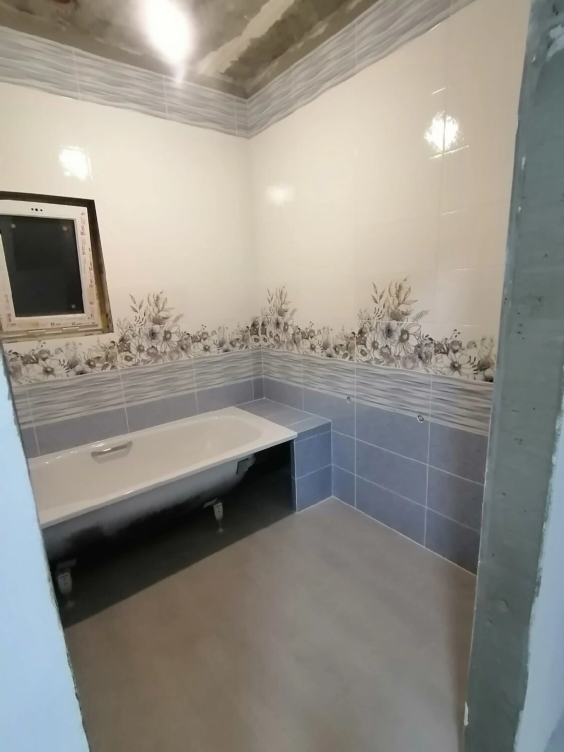 плитка настенная, плитка в ванную, плитка, ремонт ванной, плитка в ванную del mare