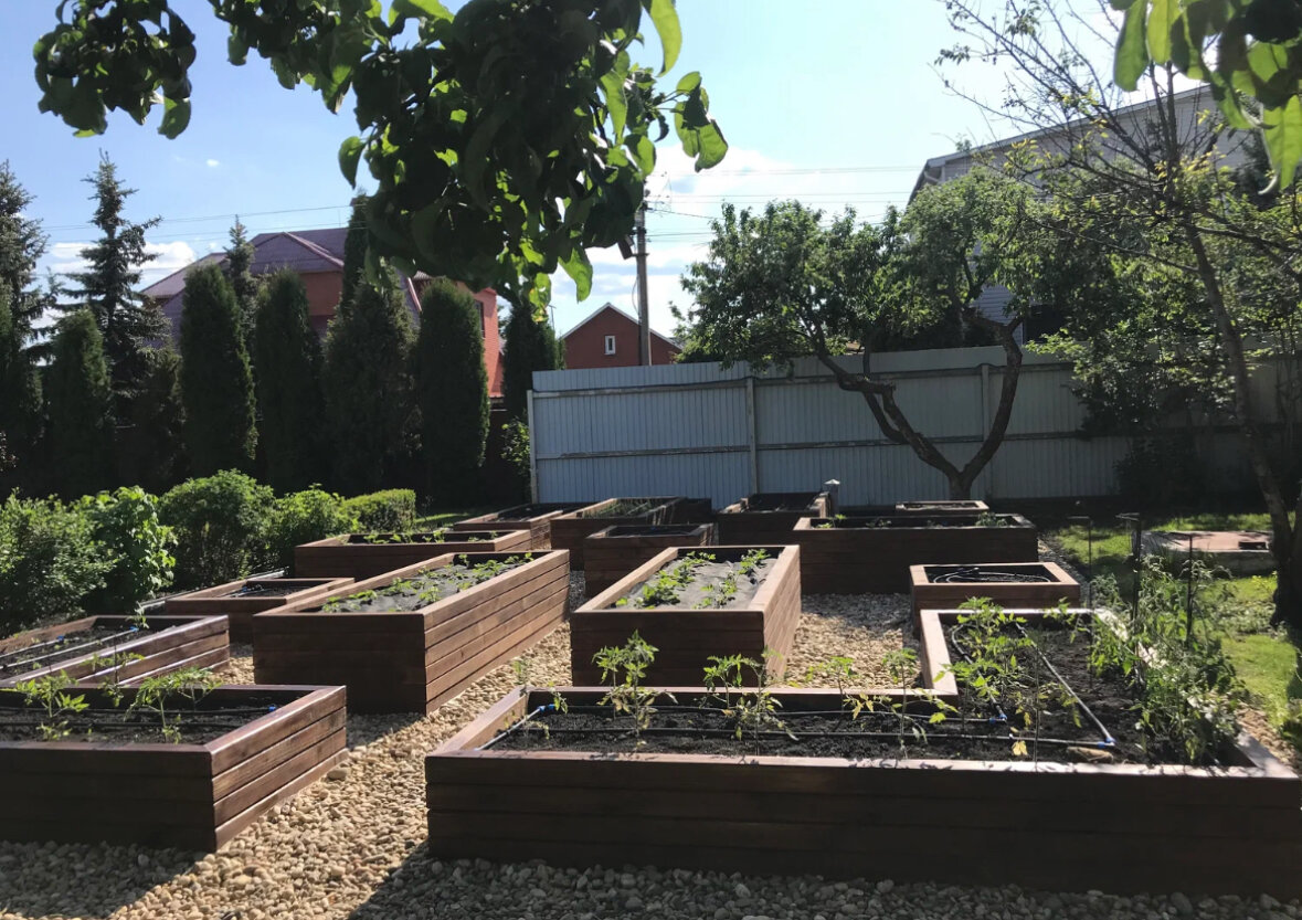 грядки, высокие грядки, грядки огород, огород, грядки для дачи