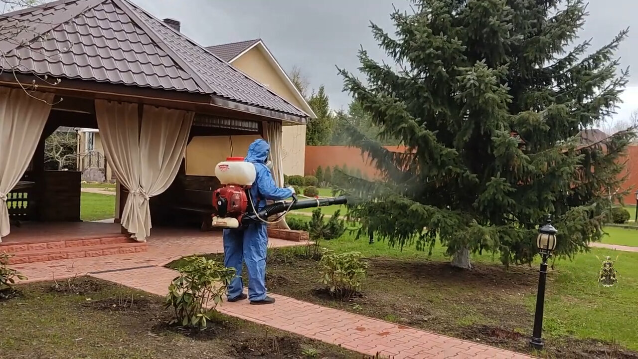 обработка участка от клещей, обработка участков от клещей, обработка участка от клещей, комаров, ос, кротов, обработка от комаров на участке, обработка сада