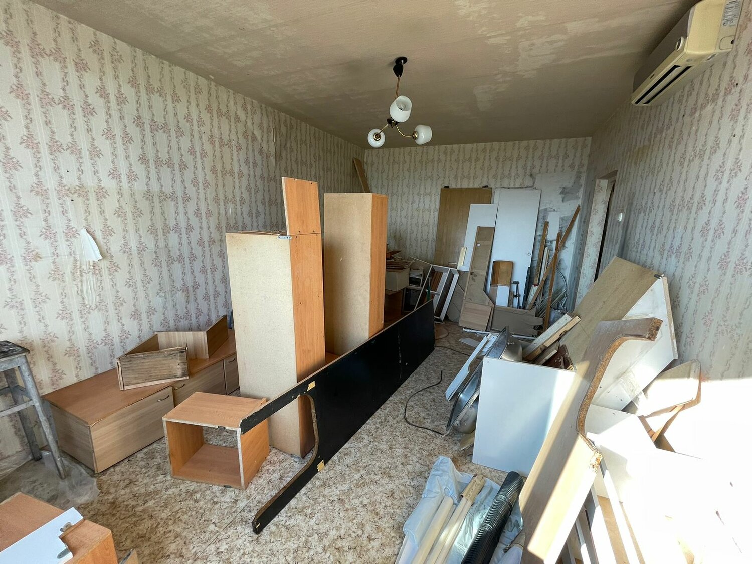 квартира, мебель, квартира в панельном доме, жилье, разобранная мебель