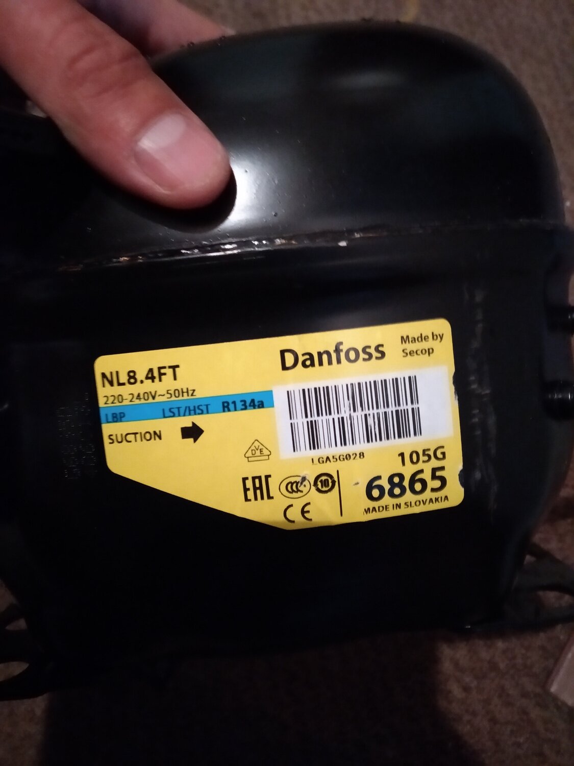 компрессор danfoss tles5f 102g, компрессор danfoss tles5.7kk.3, компрессор холодильный, холодильник компрессор, компрессор для холодильника атлант