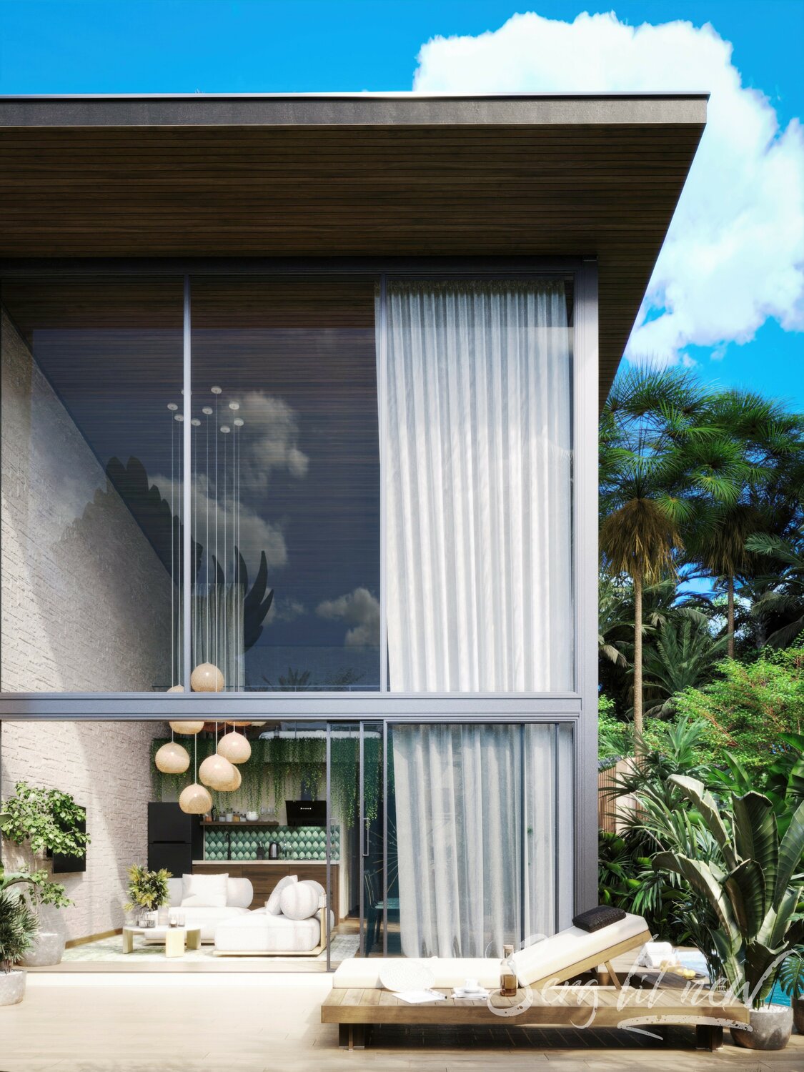 вилла на пхукете, пхукет дома, вилла дом, архитектура бали, дом в