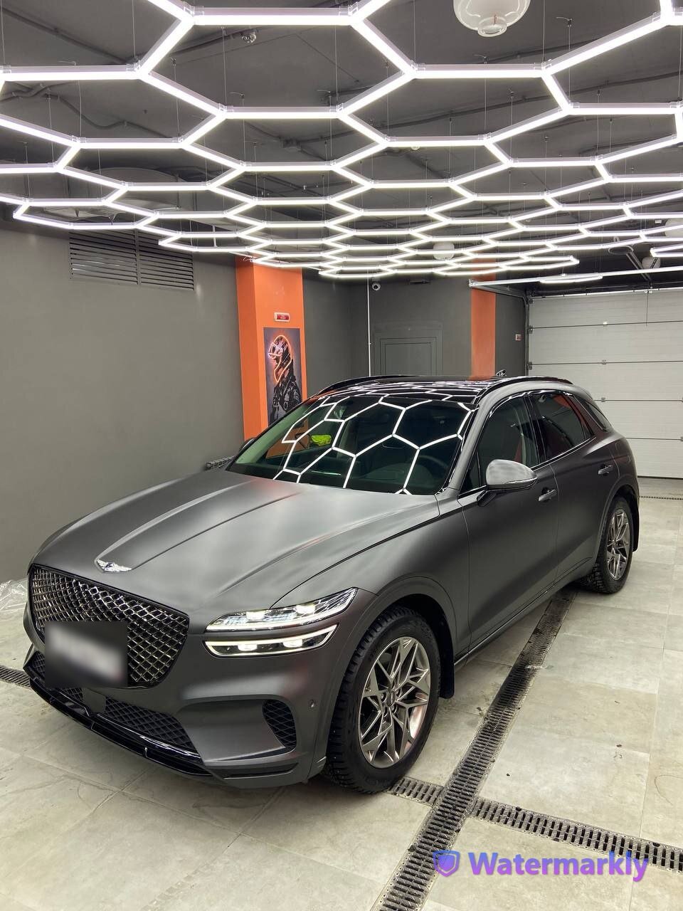 genesis gv70 зеленый матовый, genesis gv70 2021, genesis gv 70, genesis gv, Audi A6 IV (C7) Рестайлинг