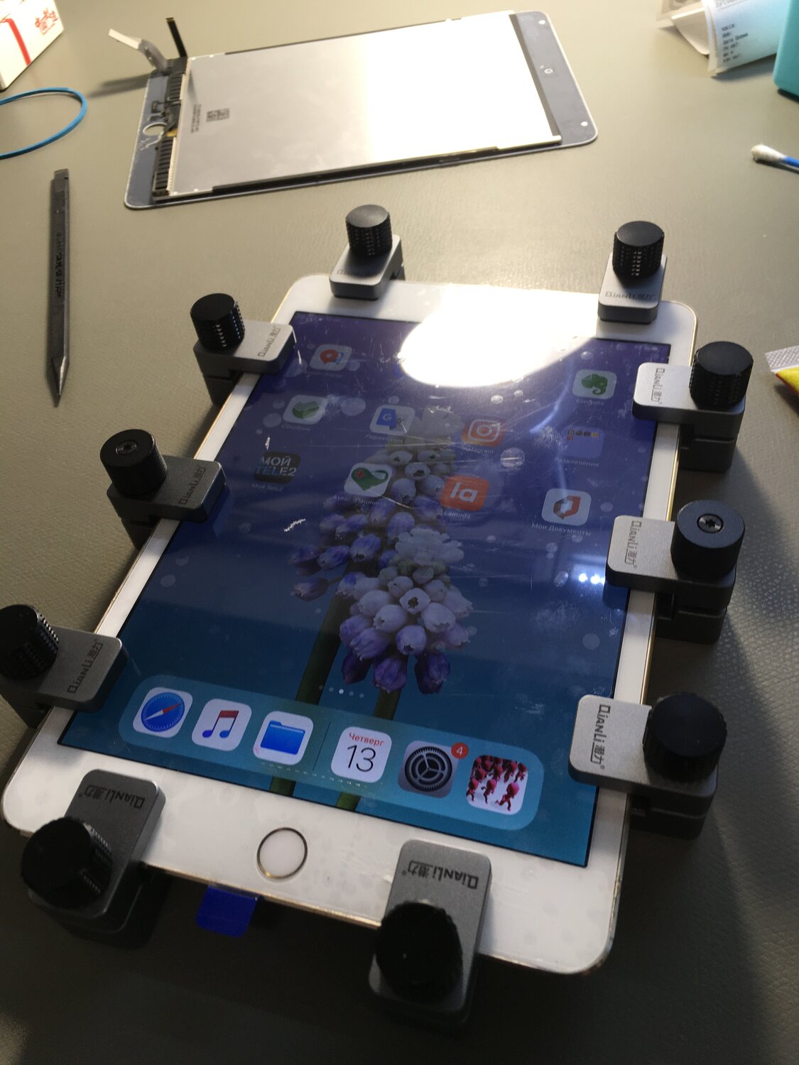 ipad 4 mini держатель, держатель для планшета apple, держатель "ram mount" для смартфона айфон 10, держатель для смартфона, техника