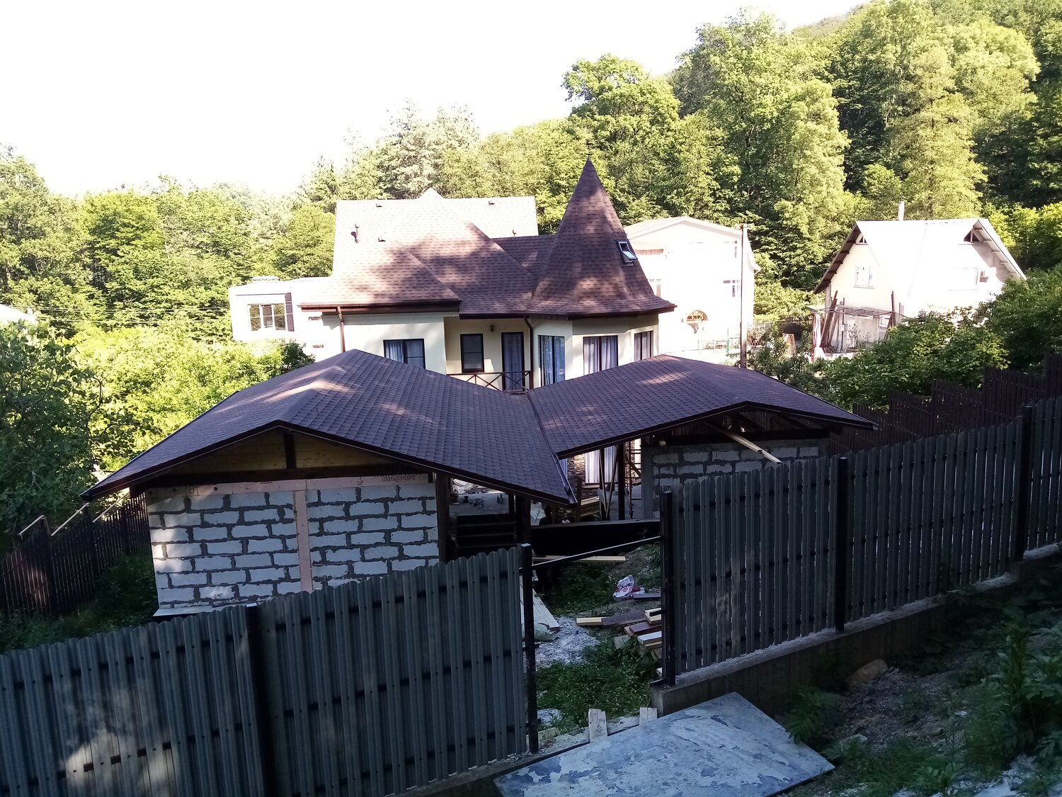 загородный дом, дача, дом, коттедж, деревни