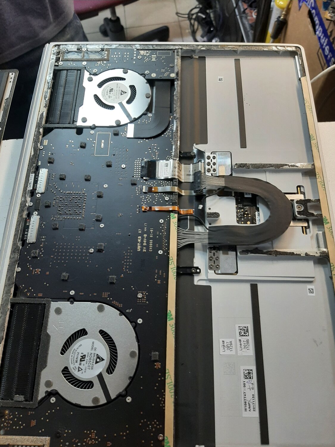 ноутбук, техника, разборка, жёсткий диск, компьютер
