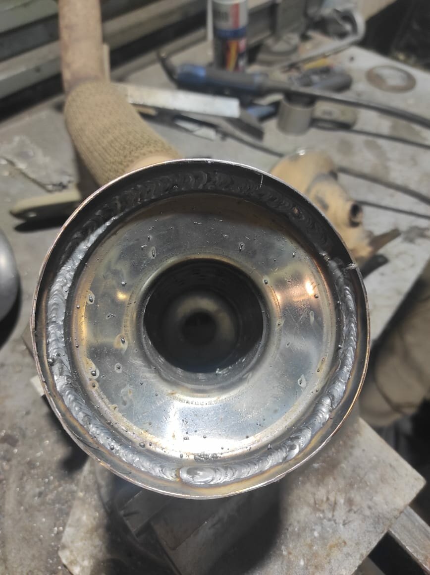 пламегаситель вместо катализатора хендай солярис 1.4, пламегаситель форд эксплорер, пламегаситель, переварка катализатора, катализатор