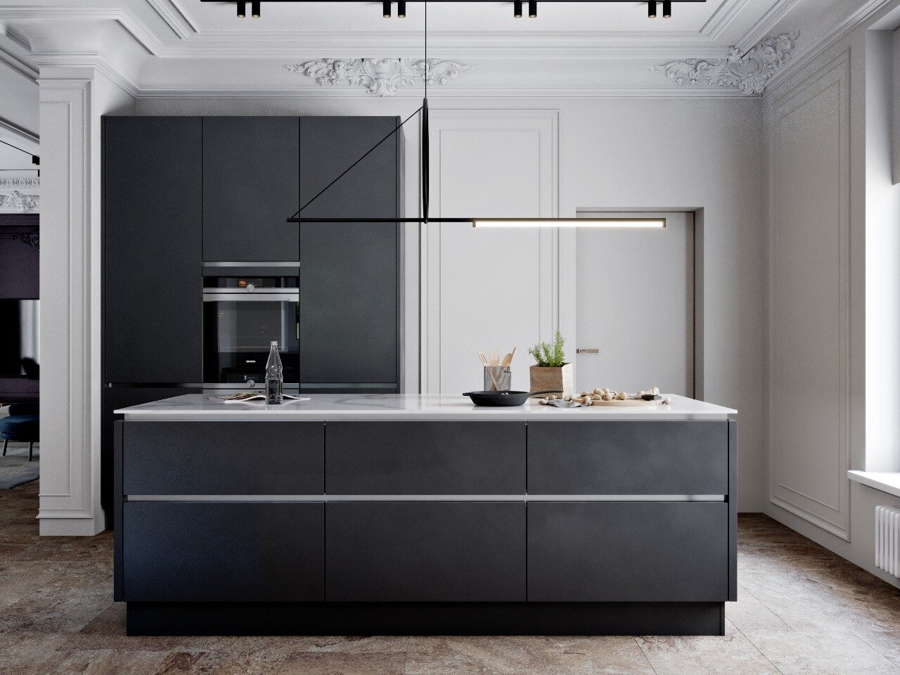 дизайн кухни, кухня nolte ferro, кухня тайм арредо, кухня модерн, кухня