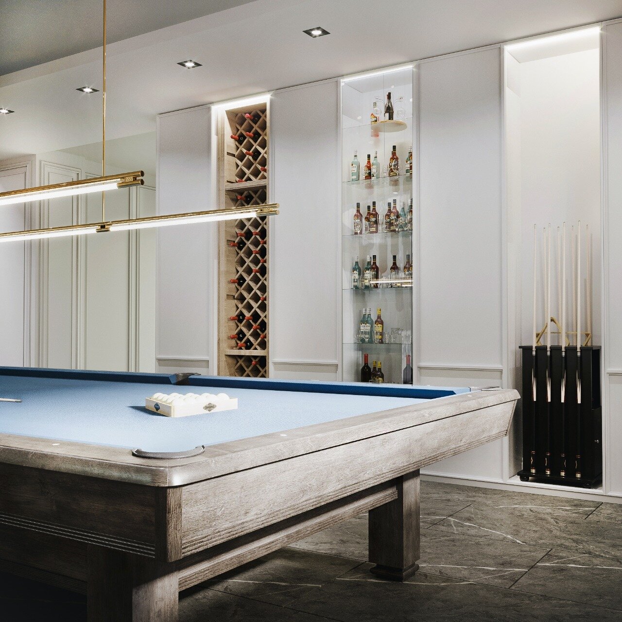 бильярдная в современном стиле, бильярдная комната хайтек, бильярдная в стиле арт деко, гостиная с бильярдным столом, бильярдный стол хайтек