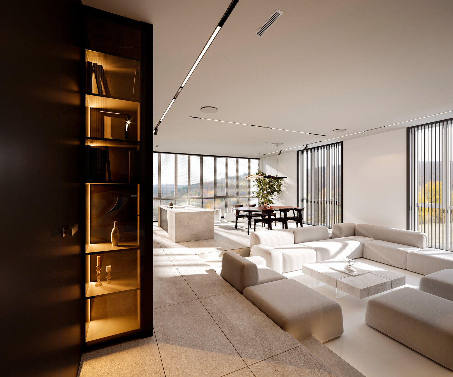 современный интерьер, дизайн интерьера, современный лакшери интерьер домов, интерьер особняка в современном стиле, интерьер