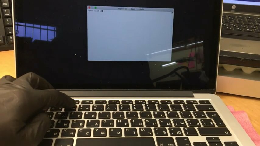 Замена клавиатуры Macbook
