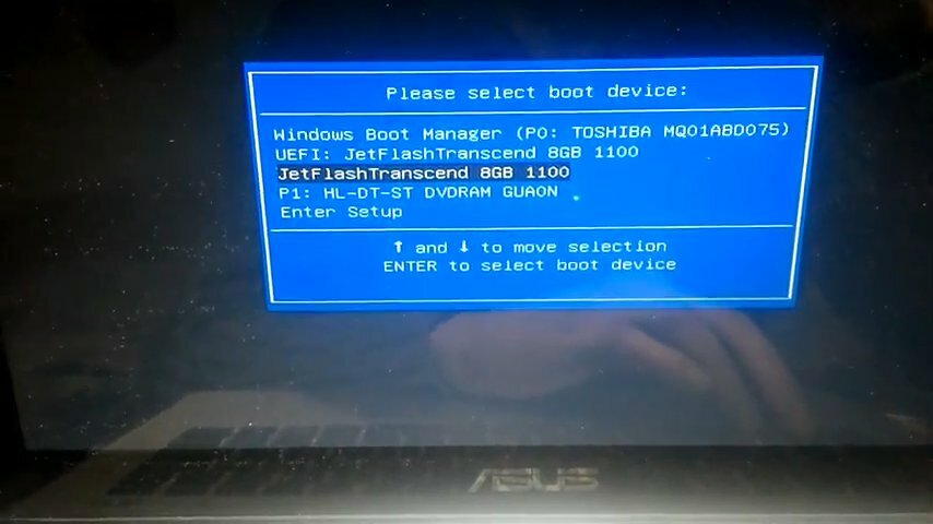 Установка Windows