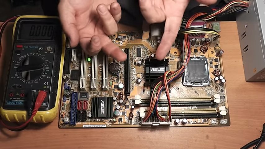 Ремонт материнских плат в компьютерах