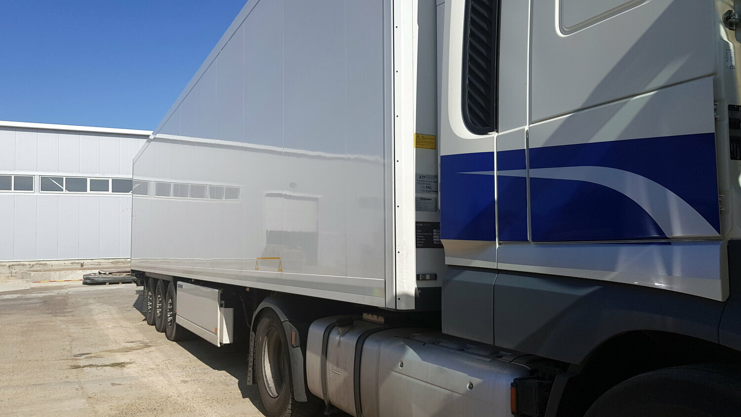 грузовик, полуприцеп, грузовой автомобиль, daf trucks, даф фура реф