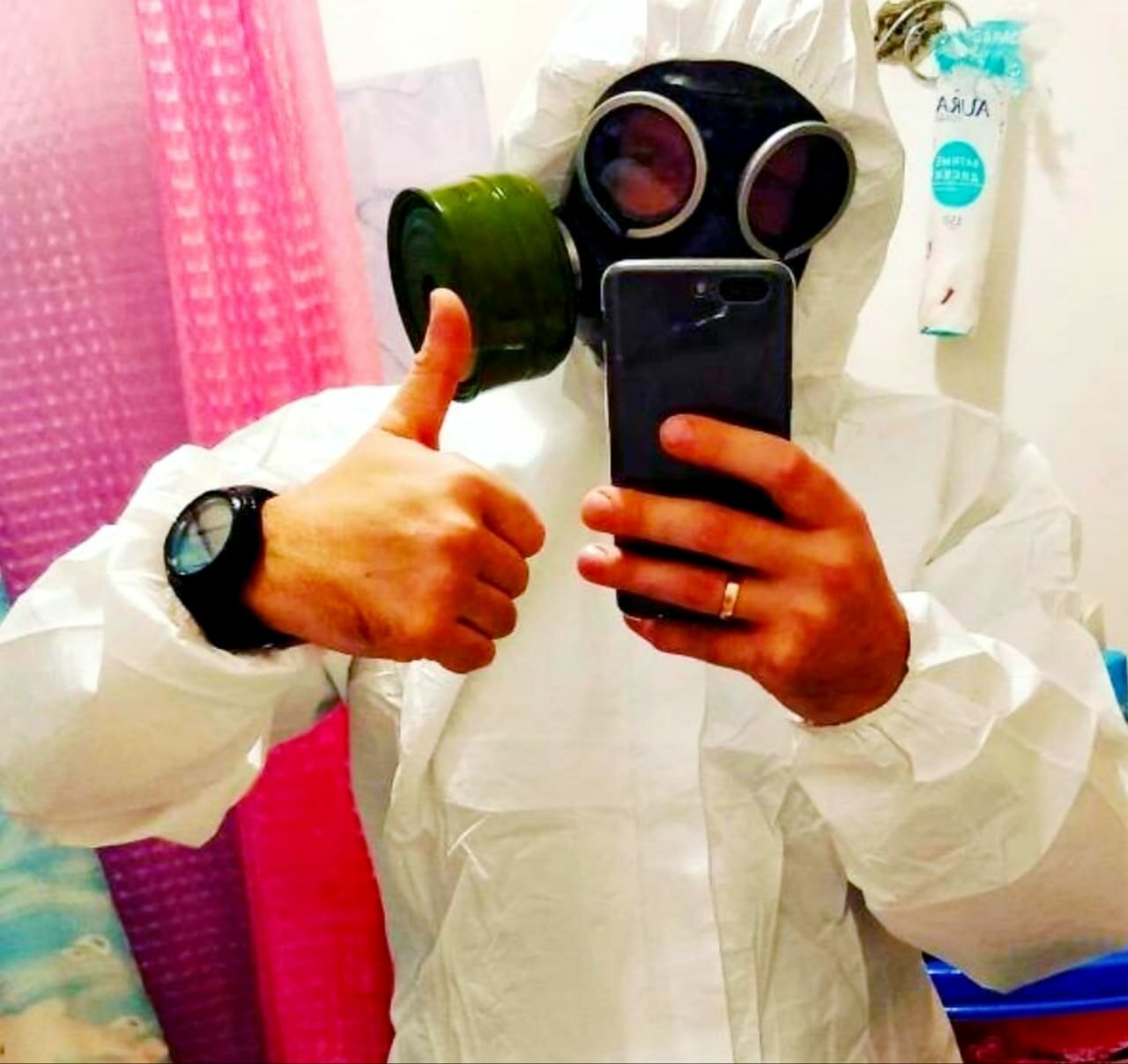 человек, противогаз, люди, защитный костюм и респиратор, техника