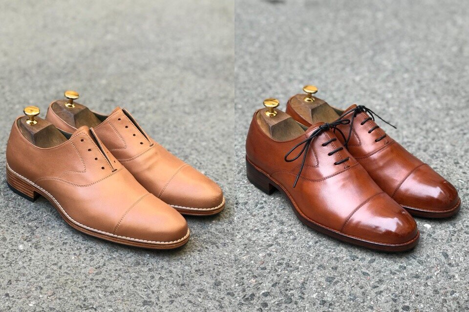 обувь, мужская обувь, loake обувь 1880 оксфорды, туфли оксфорды, перекраска обуви