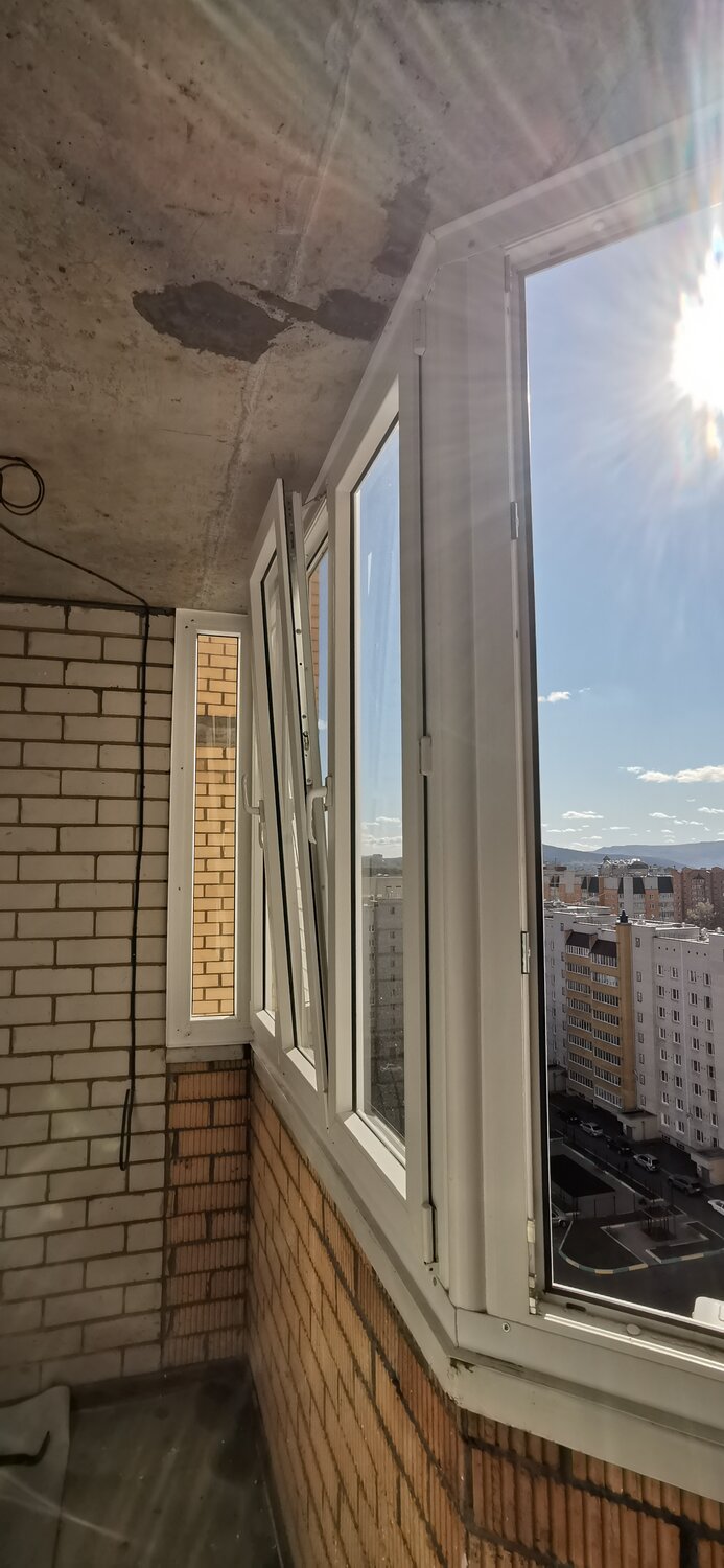 лоджия, балкон, окна на балкон 6 метров, остекление балкона рехау, остекление балконов и лоджий
