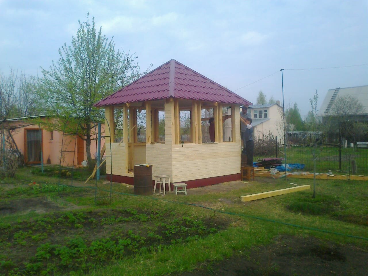 беседка садовая, беседка, беседки дачные, прямоугольная беседка, беседка на дачу