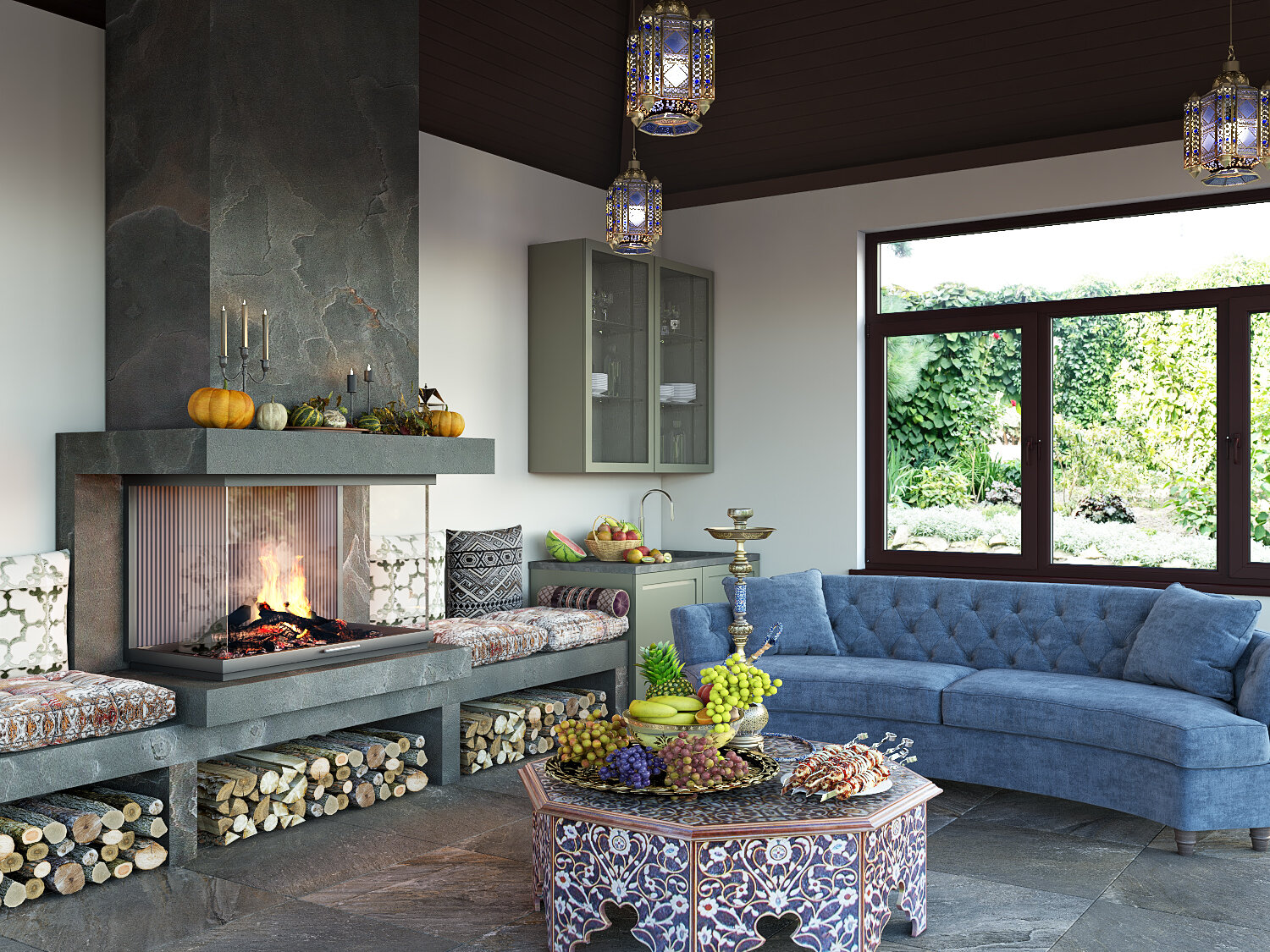 камин в современном интерьере, камин дизайн, современный камин, камин интерьер, камин