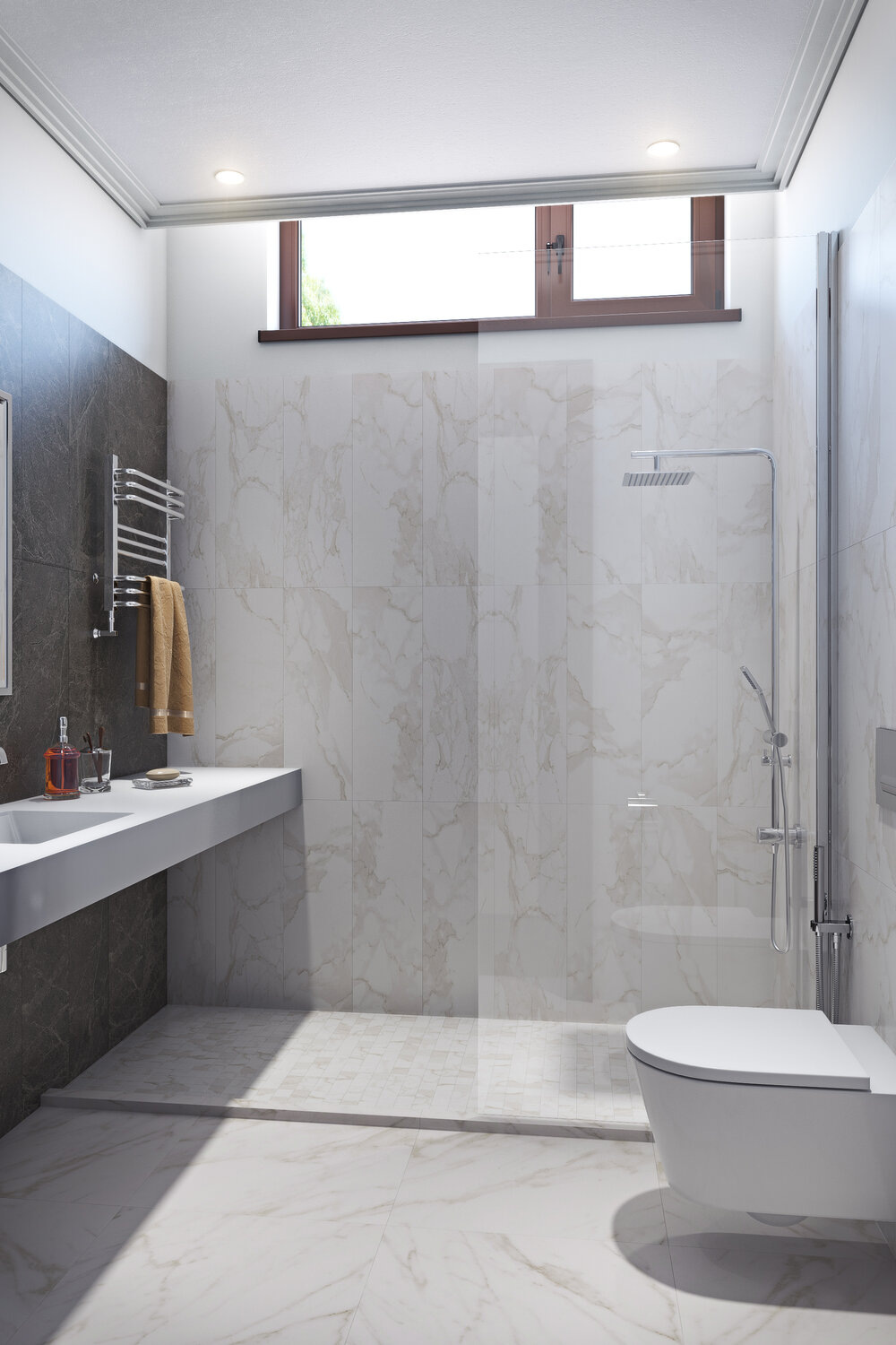 ванная комната, ванная комната в современном стиле, интерьер ванной, современный дизайн ванной, ванная комната современная