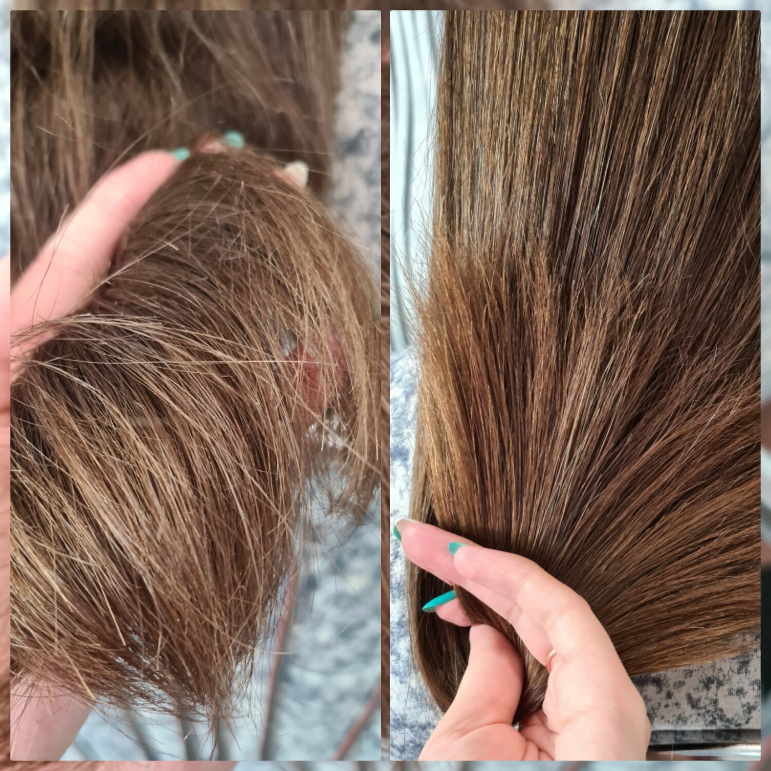 волос, hair, убрать сеченые концы, полировка волос, полировка волос с подравниванием до и после