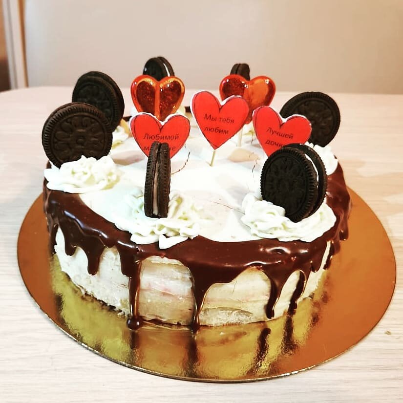 торт, cake, torta, торт с печеньем орео, десерт