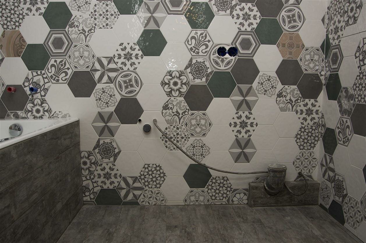 плитка шестигранник kerama marazzi пуату, керама марацци шестиугольная плитка напольная, плитка гексагон marca corona, marca corona terra плитка, гексагон пэчворк плитка