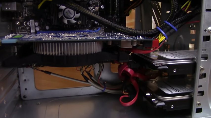 видеокарта в компе 1060ti, компьютер, системный блок, комп с 1050 ti, компа