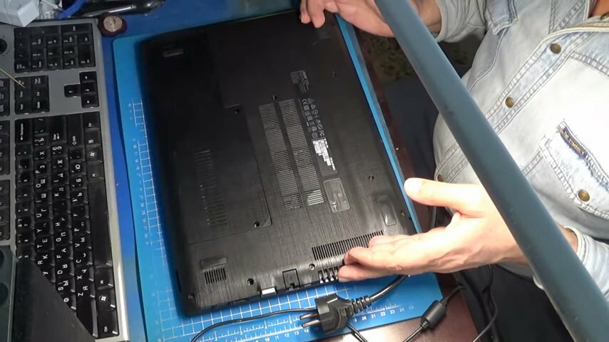 ноутбук, ноутбук asus k51ac, увеличение памяти на ноутбуке f5sl, ноутбук асус дополнительный памяти, ноутбук с отсоединяемым экраном