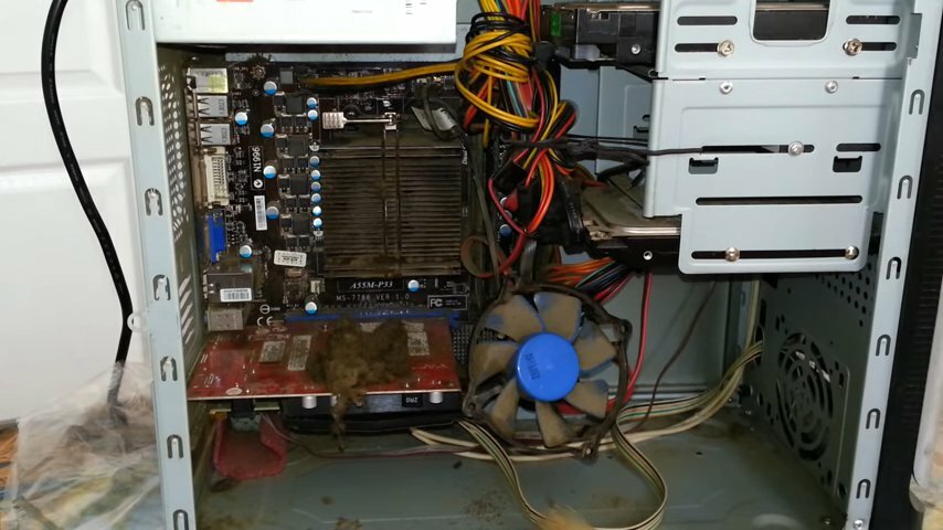 системный блок, системный блок i5 2320, системный блок p4s8x-mx, компьютер, системный блок fx 6100