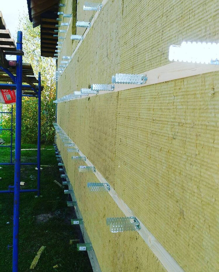 Утепление фасадов