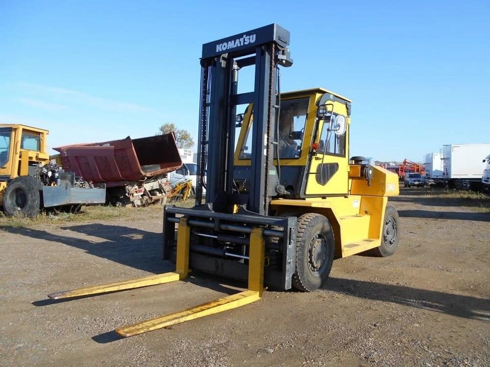 автопогрузчик komatsu, fd100-8, автопогрузчик komatsu, fd115-8, автопогрузчик komatsu fd50ayt-10, вилочный погрузчик, komatsu fd150