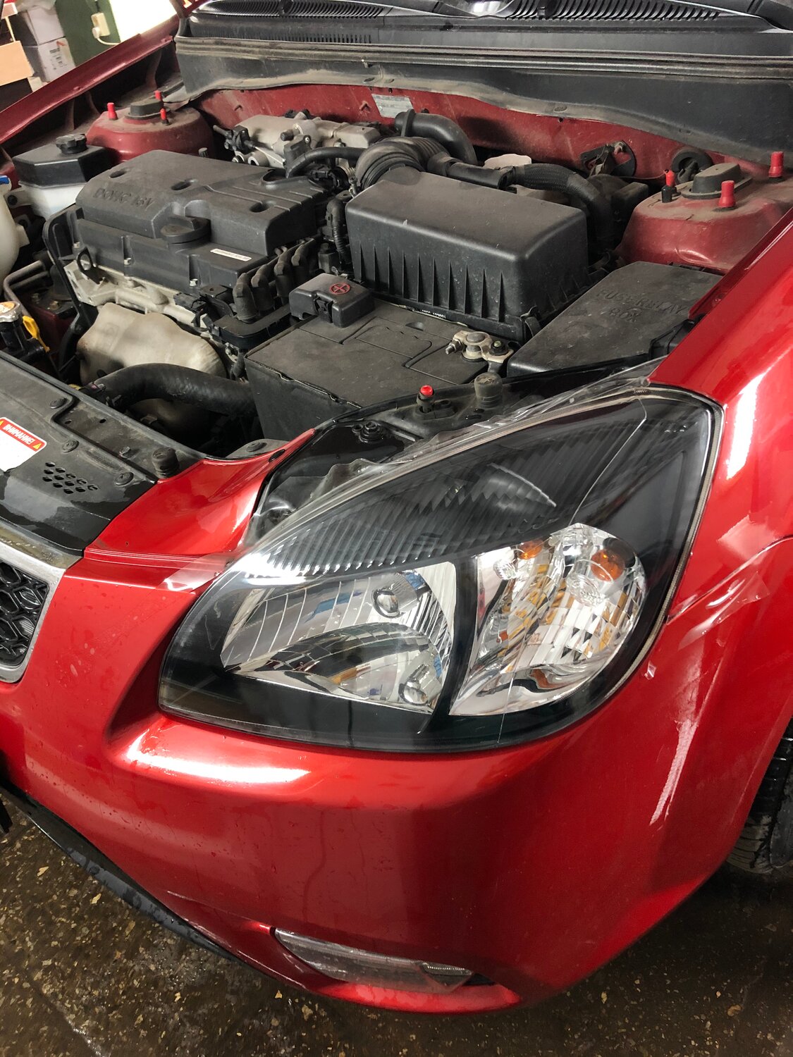 chevrolet aveo, автомобиль, авто, бу авто, открытый капот форд фьюжн