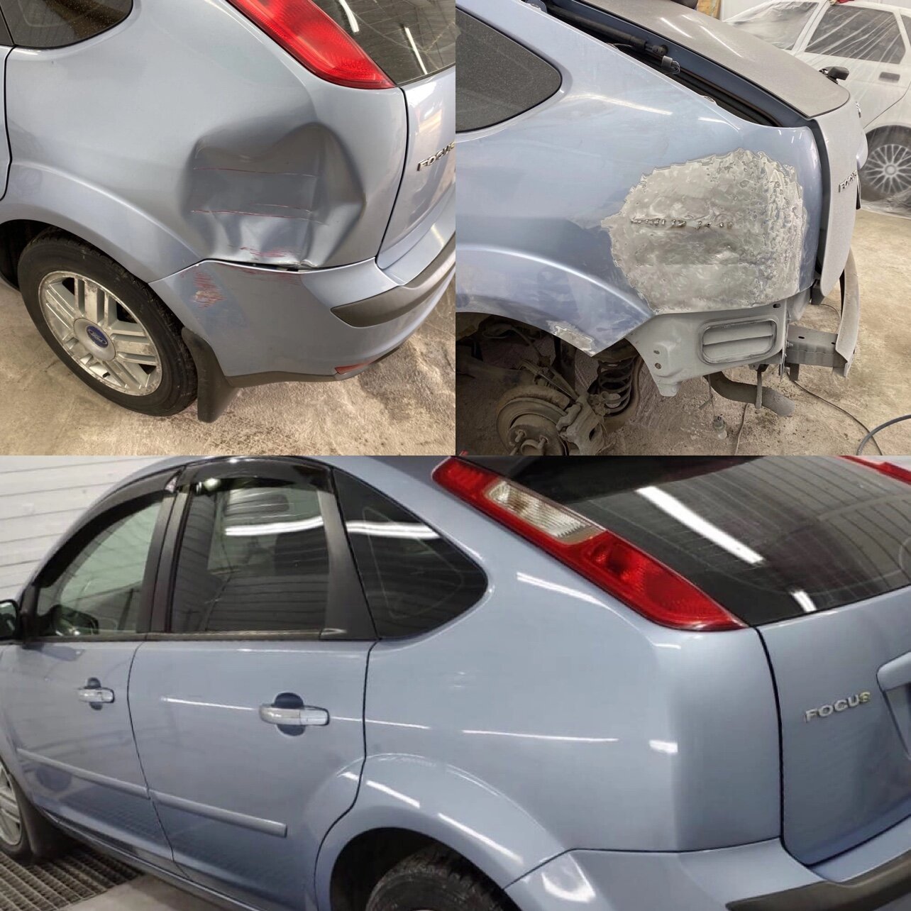 ford focus, ford focus 2006 зад, ford focus hatchback, серебристый форд фокус, ford focus mk 2