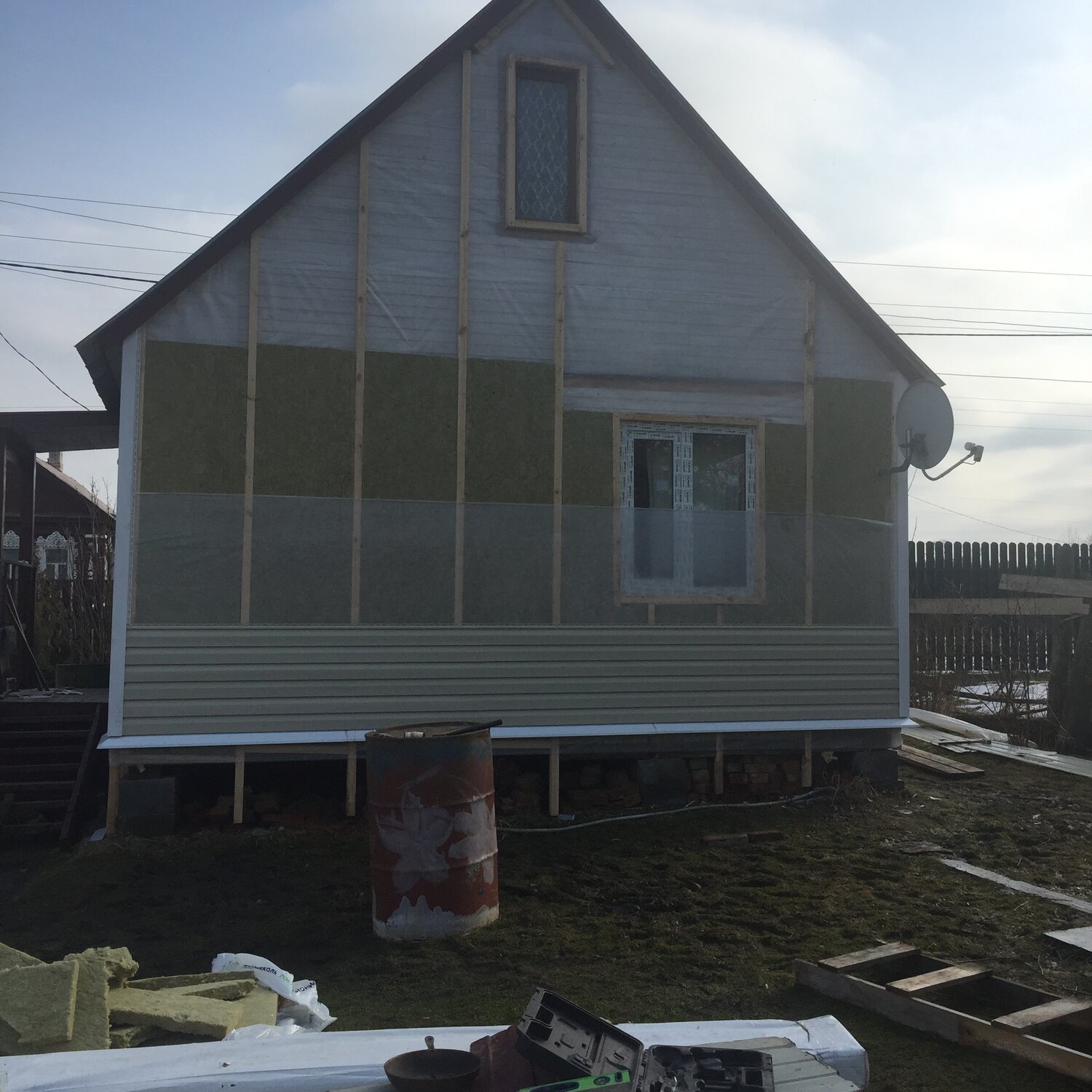 Утепление фасадов