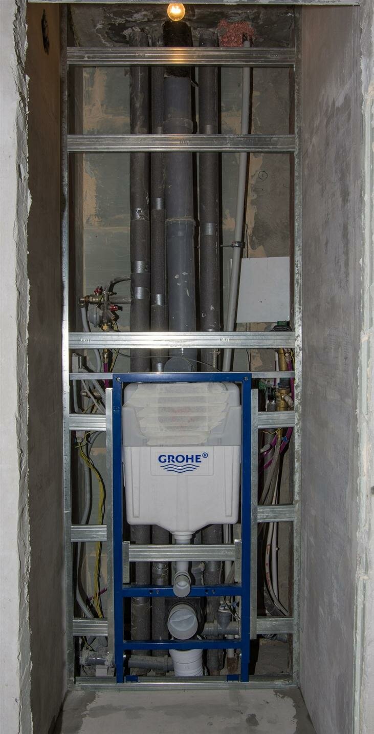 grohe инсталляция обшивка гипсокартоном, монтаж инсталляции грое, инсталляция грое обшивка гипсокартоном, монтаж инсталляции, короб под инсталляцию грое