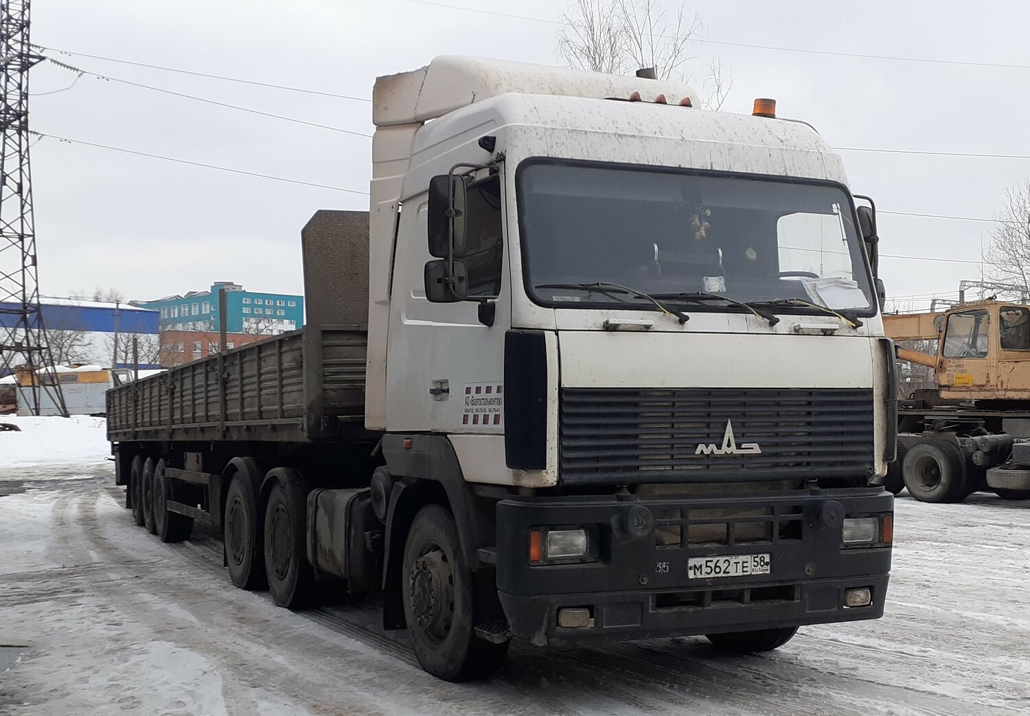 седельный тягач маз 5440, маз 5440 а5, маз 5440 бортовой, маз 5440 ссср, маз 5440 белый